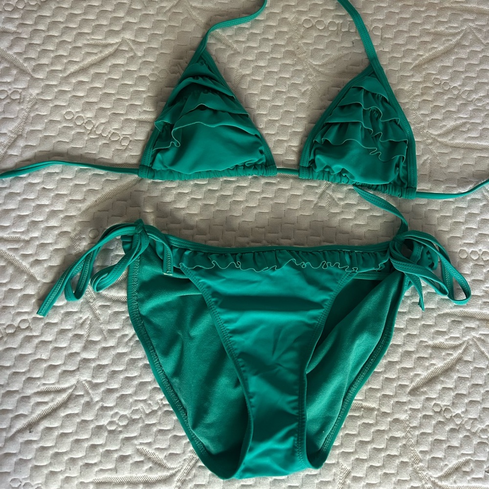 Old Navy Turquoise Bikini - Picture 3 of 3